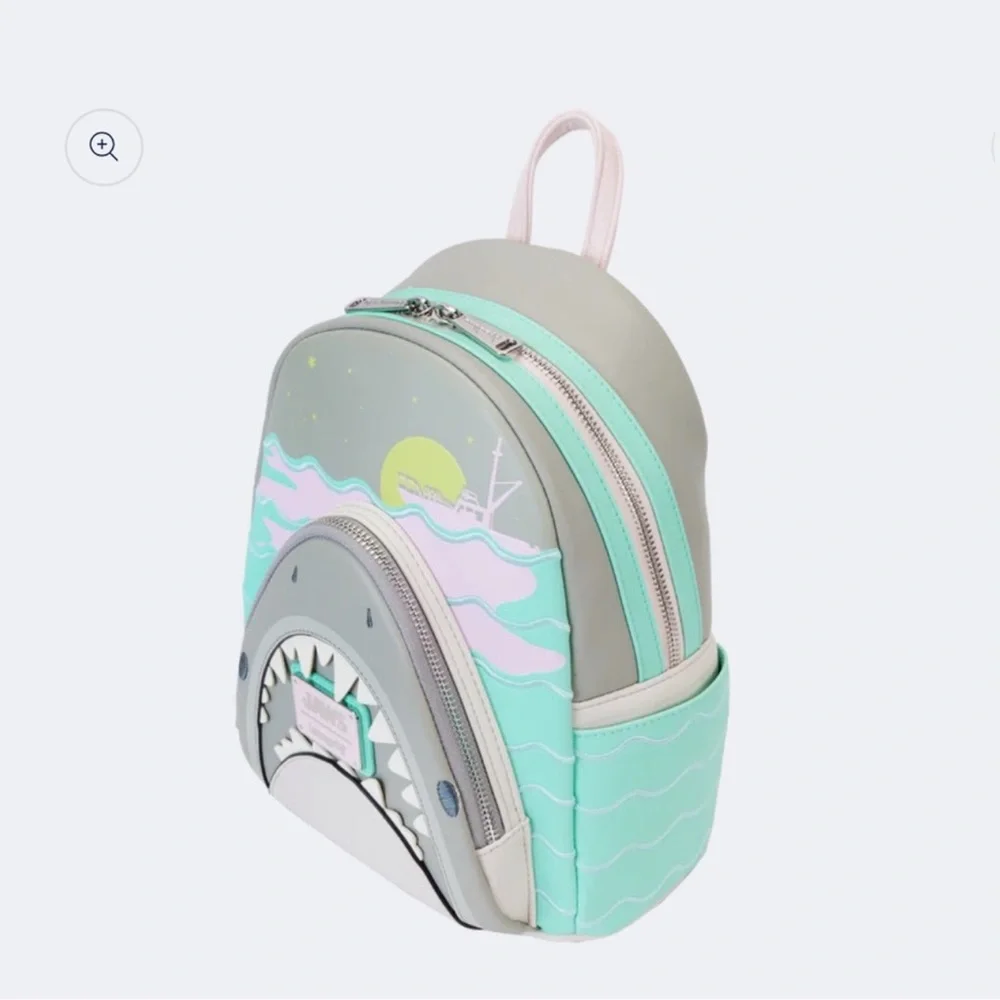 Loungefly Jaws Glow-in-the-Dark Mini Backpack